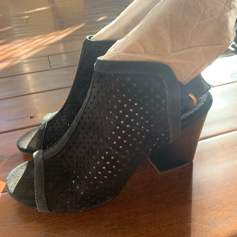 Black high heels